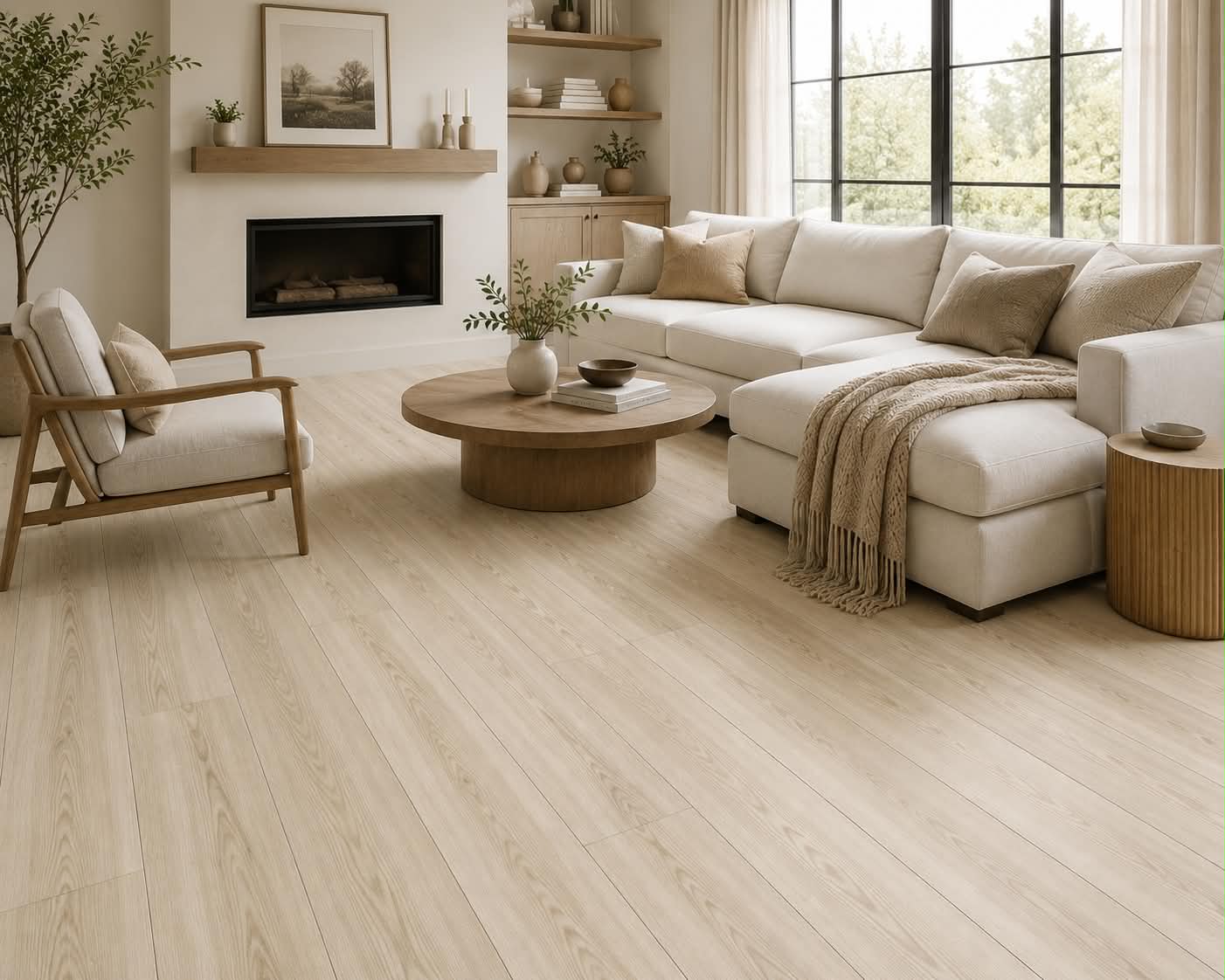 Natural Mist Oak — Living Room